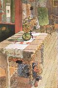 Carl Larsson Hide and Seek oil on canvas